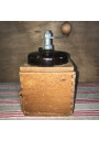 Old Peugeot Frères wooden and bakelite coffee grinder