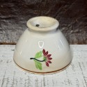 Old small bowl with rooster decor | Old bowl height 6 cm