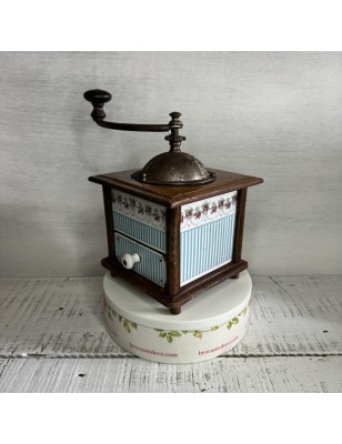 RARE and old coffee grinder garland of roses BB N°17651