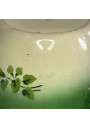 Old small enamelled sheet metal soup tureen with floral decoration