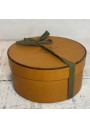 Old empty round box HERMÈS PARIS