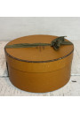 Old empty round box HERMÈS PARIS