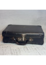 Ancienne petite valise marron foncé | Valise vintage