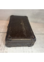 Old small dark brown suitcase | Vintage suitcase