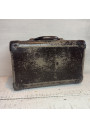 Ancienne petite valise marron foncé | Valise vintage