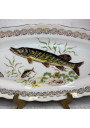 Vintage porcelain fish service L. France