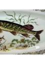 Vintage porcelain fish service L. France