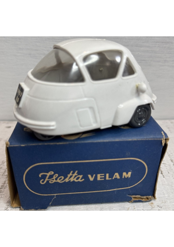 Old ISETTA VELAM small car in its box
