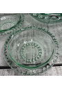 Vintage crystal dessert service by Pierre D'Avesn