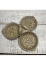 Vintage drageoir aperitif server | JEAN AUSTRUY ceramic