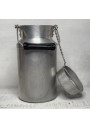 Ancien pot à lait en aluminium TRÈFLE