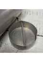 Ancien pot à lait en aluminium TRÈFLE