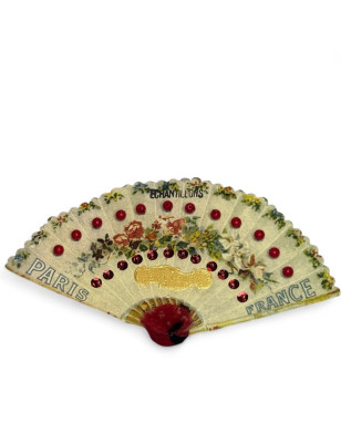 Pearl Sampler Fan | Floral Decor | Paris France