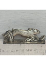 6 Art Deco zoomorphic knife rests in silver metal