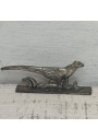 6 Art Deco zoomorphic knife rests in silver metal