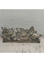 6 Art Deco zoomorphic knife rests in silver metal