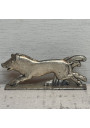 6 Art Deco zoomorphic knife rests in silver metal