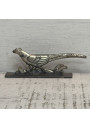 6 Art Deco zoomorphic knife rests in silver metal