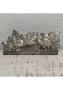 6 Art Deco zoomorphic knife rests in silver metal