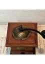 Old small wooden pepper mill Peugeot Frères