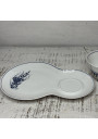 Breakfast cup + saucer in Limoges porcelain France ☕️ 🥐