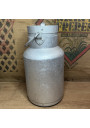 🍼 Old Large Aluminum Milk Can – Farmhouse and Countryside Spirit 🌿