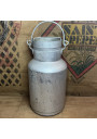 🍼 Old Large Aluminum Milk Can – Farmhouse and Countryside Spirit 🌿