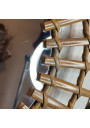 Vintage bamboo sun mirror – Bohemian and retro style