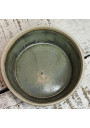 Antique Denbac ceramic butter dish – Sage green, Art Deco
