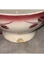 Set of 3 large antique bowls BADONVILLIER FRANCE