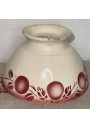 Set of 3 large antique bowls BADONVILLIER FRANCE