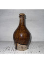 Old glazed stoneware bottle