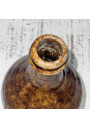Old glazed stoneware bottle