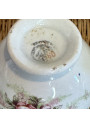 Set of 4 antique small floral bowls - Made in Holland
