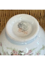Set of 4 antique small floral bowls - Made in Holland