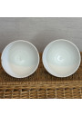 Set of 4 antique small floral bowls - Made in Holland