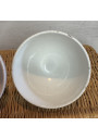 Set of 4 antique small floral bowls - Made in Holland