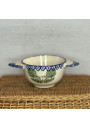 Antique small eared bowl - village decor - FRANCE