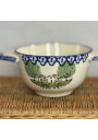 Antique small eared bowl - village decor - FRANCE