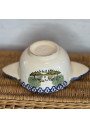 Antique small eared bowl - village decor - FRANCE