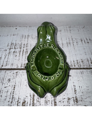 Ancien cendrier grenouille L'HERITIER - GUYOT - DIJON