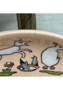BABY LONGWY FRANCE earthenware children's tableware set