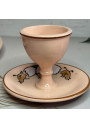 BABY LONGWY FRANCE earthenware children's tableware set
