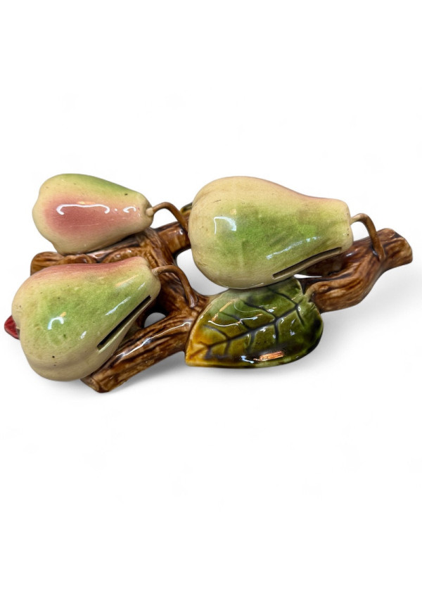 Antique Money Box to Break – Pears in Barbotine 🍐✨