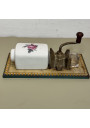 Antique Wall-Mounted Kitchen Coffee Grinder – Vintage Toy ☕✨