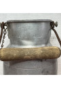 Ancien pot à lait en aluminium marqué HL 🥛