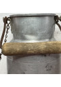 Ancien pot à lait en aluminium marqué HL 🥛