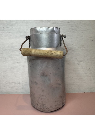 Ancien pot à lait en aluminium SF0M 🐄🥛