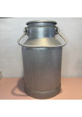 Ancien bidon à lait de ferme - Bidon à lait JAPY - En aluminium