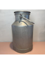 Ancien bidon à lait de ferme - Bidon à lait JAPY - En aluminium